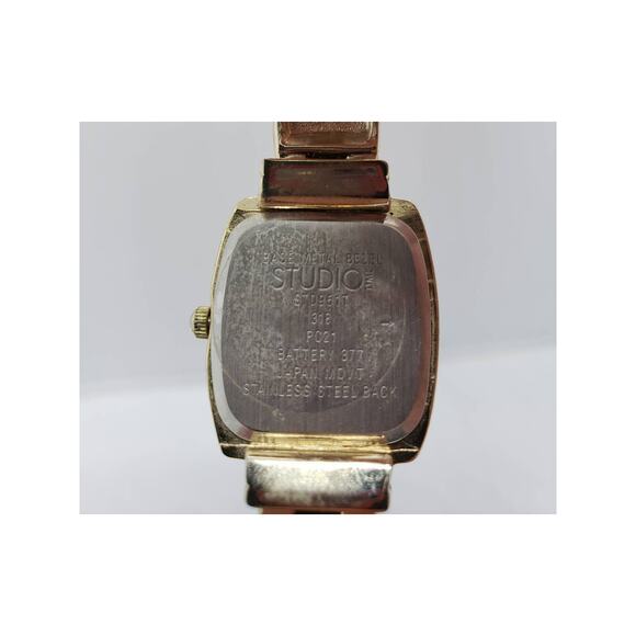 Studio Time Women\'s gold watch. Bangle band. STD9511, 318, PC21 main image 5